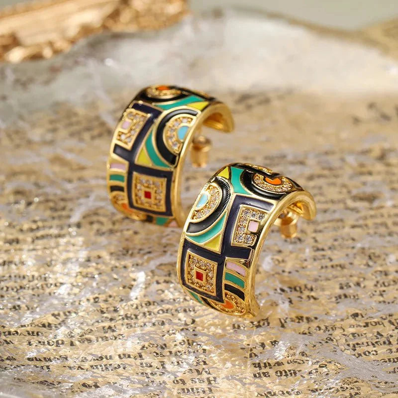 Micara - Art Deco - Ohrringe