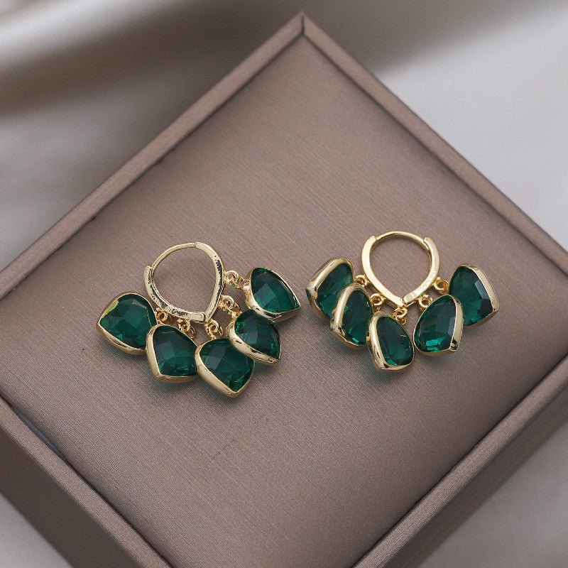 Micara - Emerald Glitz - Ohrringe