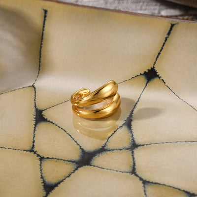 Micara - Golden Huggies - Ohrringe