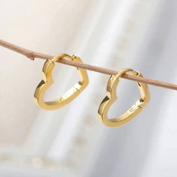Micara - Heartful Hoops - Ohrringe