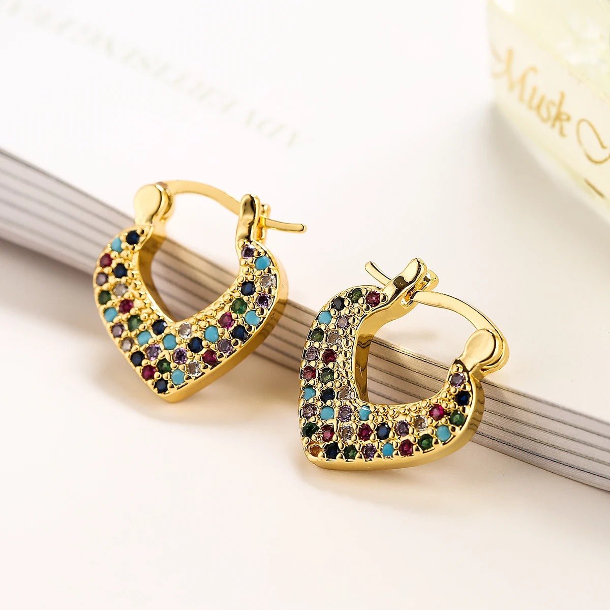 Micara - Heartful Sparkles - Ohrringe