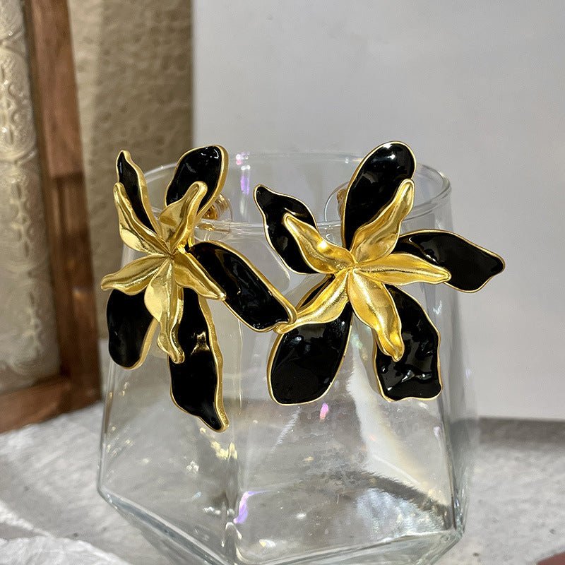 Micara - Midnight Lilies - Ohrringe