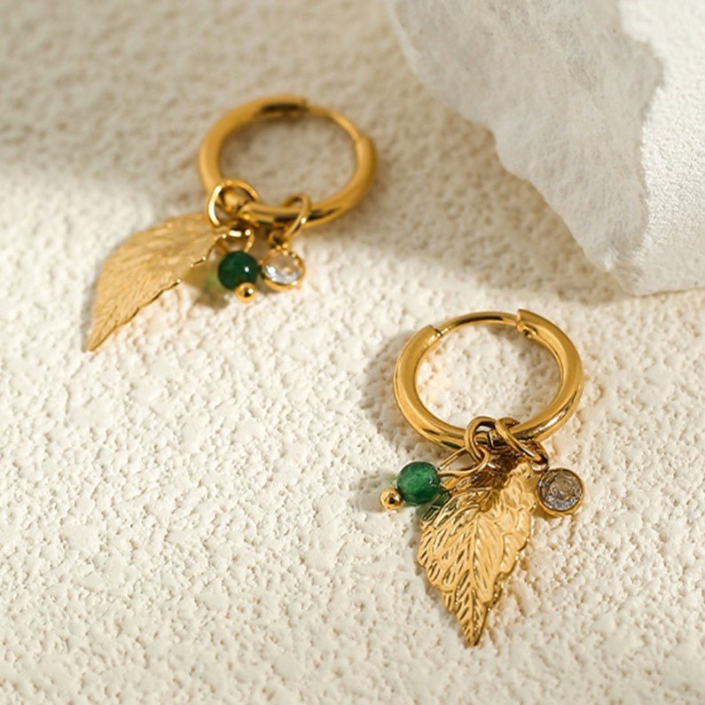 Micara - Pearl Foliage - Ohrringe