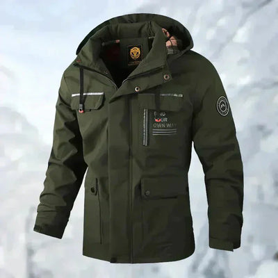 Nestor | Wasserabweisende Herrenjacke mit Karo-Futter