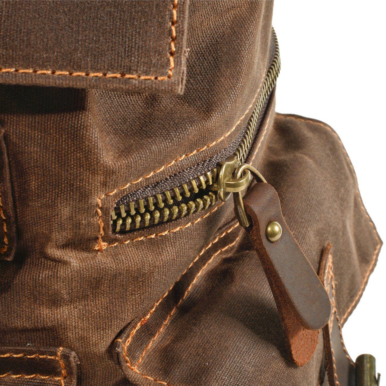 MONTREUX | Canvas Rucksack mit Kordelzug