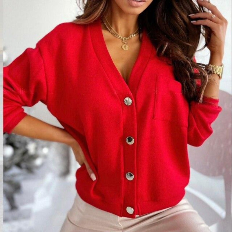 Elenora - Feiner Strickcardigan