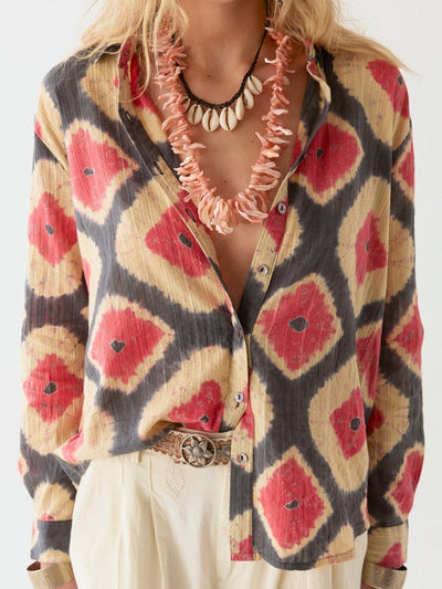 Jay | Rostige Bluse - Casiopea Vulkan