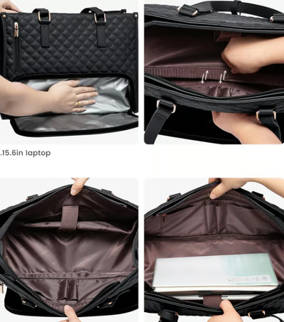 Wesson | 3-in-1-Lunch-Tragetasche für Damen Gratis passende Geldbörse