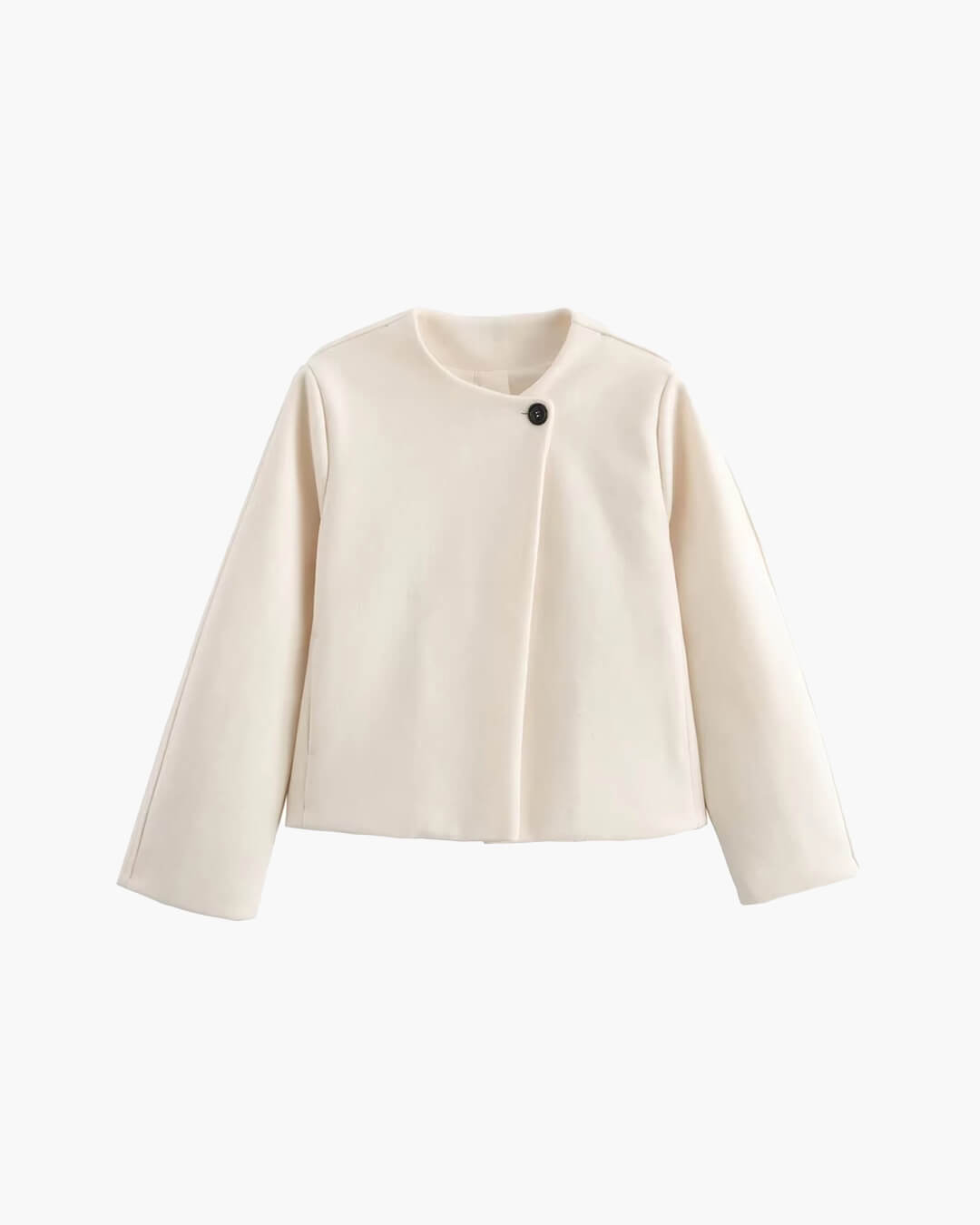 Silene | Kurzjacke Mit Rundhalsausschnitt