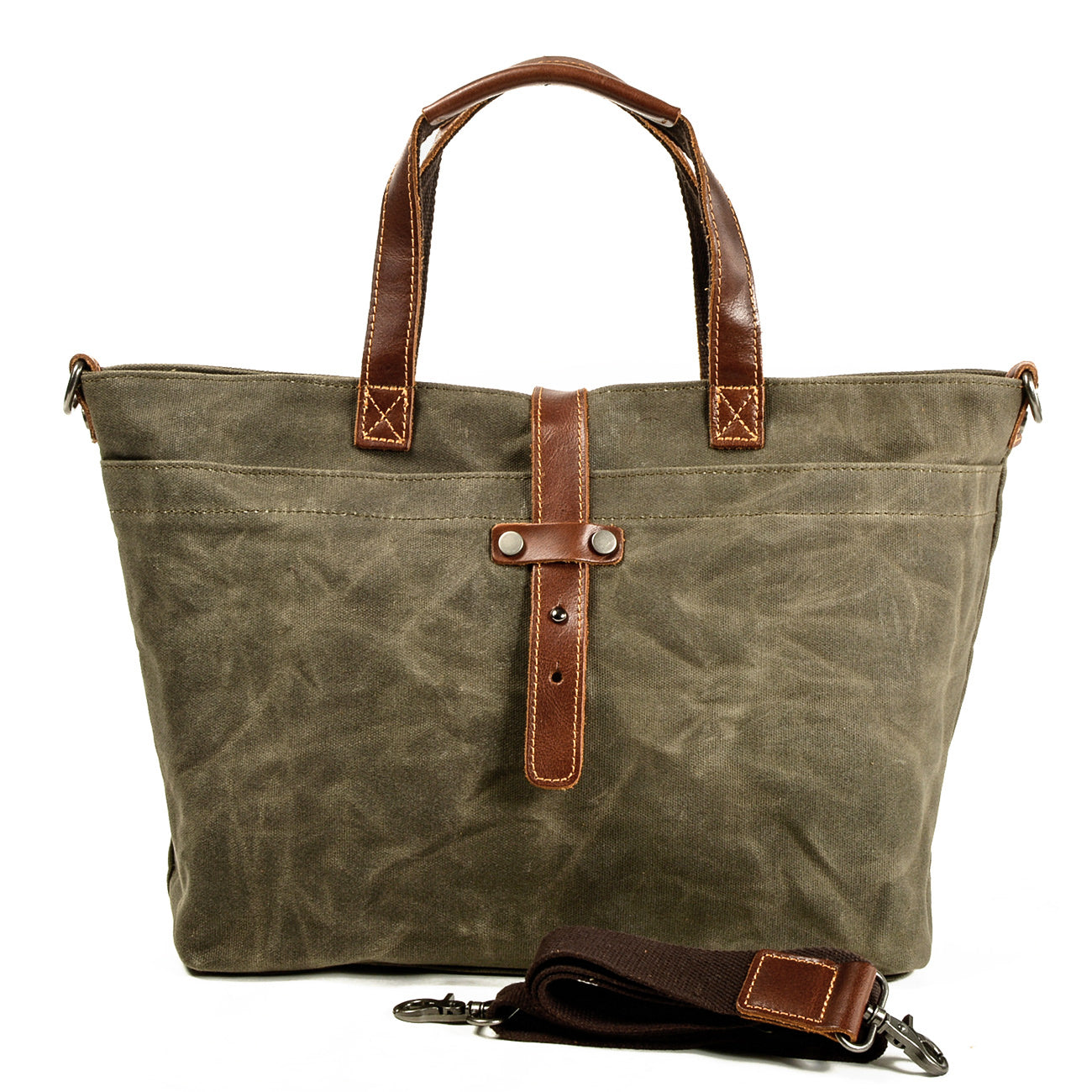 Dayton™ Vintage Schultertasche Aus Langlebigem Canvas & Leder – Unisex Mit Verstellbarem Gurt