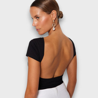 Piana – Figurnahes Top mit offenem Rücken