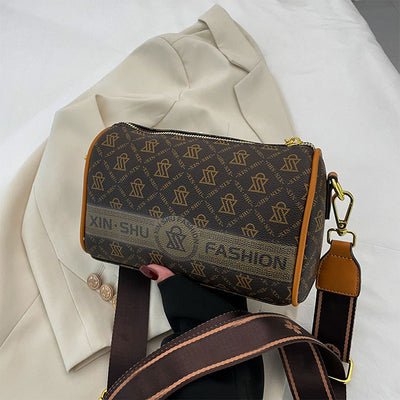 Violet | Damen Crossbody-Tasche mit Vintage-Druck