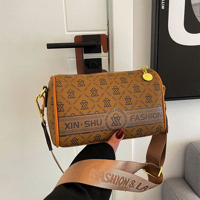 Violet | Damen Crossbody-Tasche mit Vintage-Druck