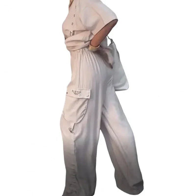 Rivka | Zweiteiliger Damenanzug mit Rundhals-T-Shirt und Hose