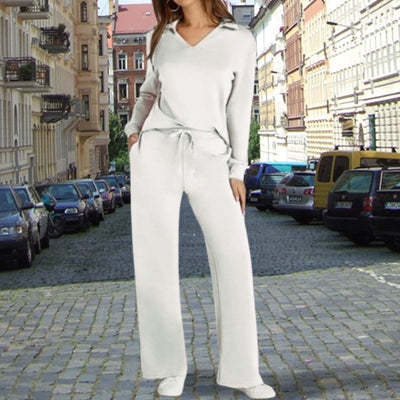 Zaire | Damen 2-teiliges Langarm-Tagesset mit langen Ärmeln