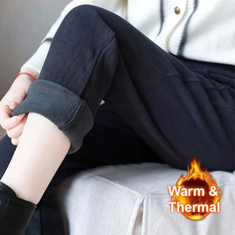 Erin | Warmhose mit hohem Bund und Wollfutter