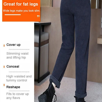 Erin | Warmhose mit hohem Bund und Wollfutter