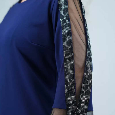 Kristy |  Neue elegante Patchwork-Kleider