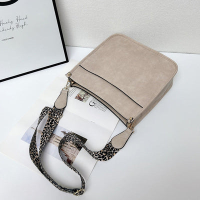 Maude | Umhängetaschen aus Leder mit bunten Riemen