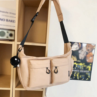 William | Messenger-Tasche aus Canvas mit großem Fassungsvermögen