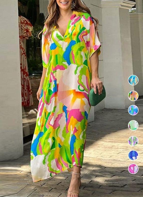 Zane |  Bedruckte lässige Kleider