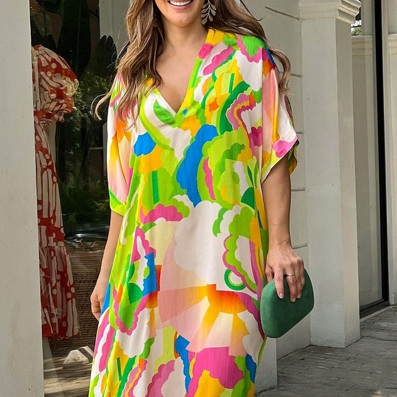 Zane |  Bedruckte lässige Kleider