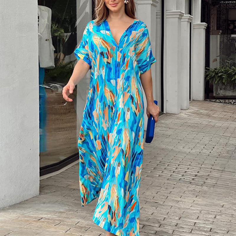 Zane |  Bedruckte lässige Kleider