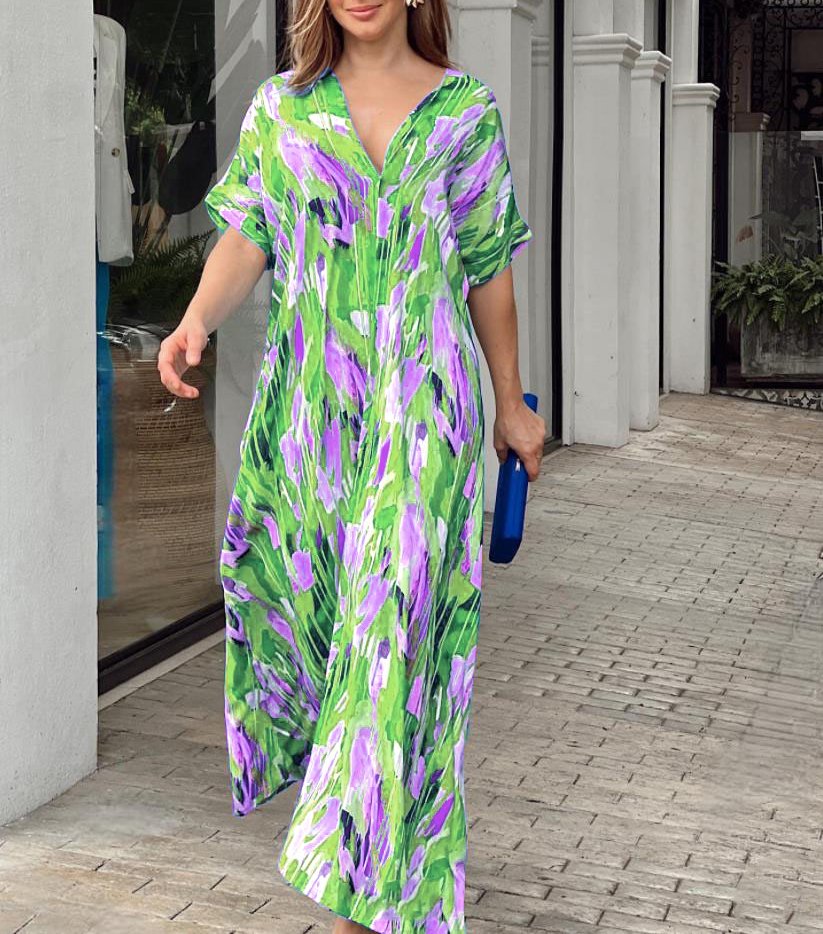 Zane |  Bedruckte lässige Kleider