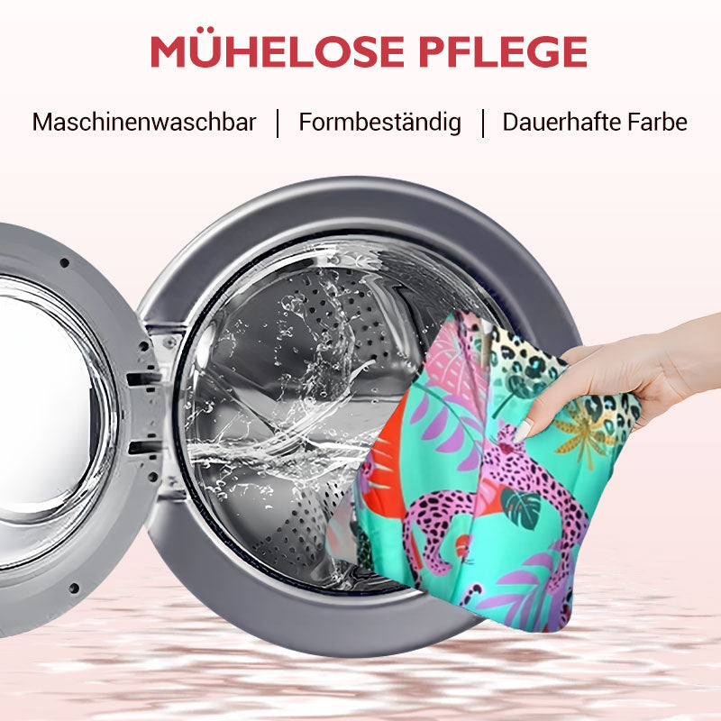 Sawyer | Lockeres, atmungsaktives Kleid mit Leopardenmuster