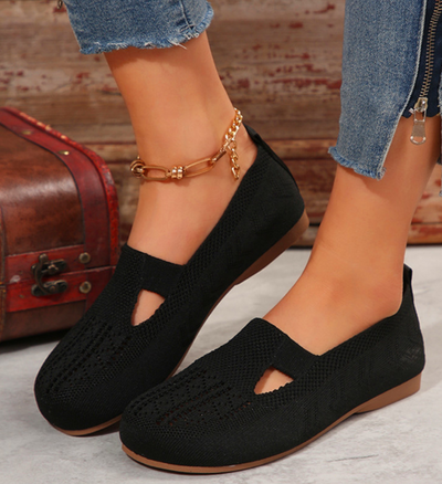 Adeline | Bequeme, atmungsaktive Strick-Schuhe für Damen zum Gehen