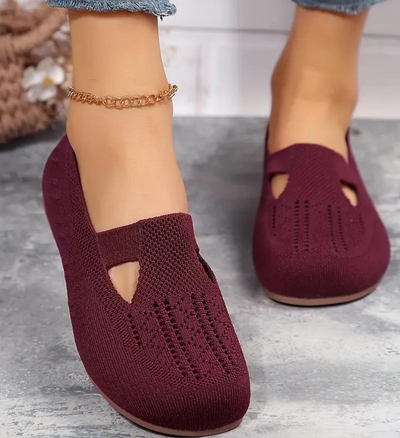 Adeline | Bequeme, atmungsaktive Strick-Schuhe für Damen zum Gehen