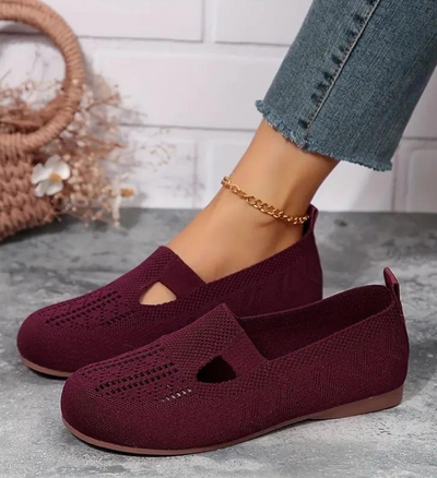 Adeline | Bequeme, atmungsaktive Strick-Schuhe für Damen zum Gehen