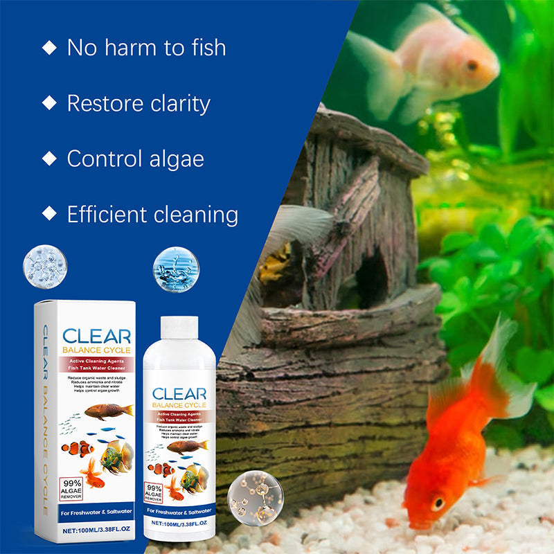 2+1 Gratis | AquaKlar™ Kristallklares Aquarium