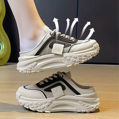 Lucinda | Chunky Platform Slip-On Sneakers für Damen