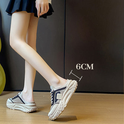 Lucinda | Chunky Platform Slip-On Sneakers für Damen