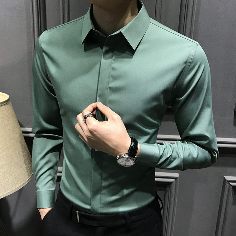 Silvano | Knitterfreies Button-Down-Hemd für Herren