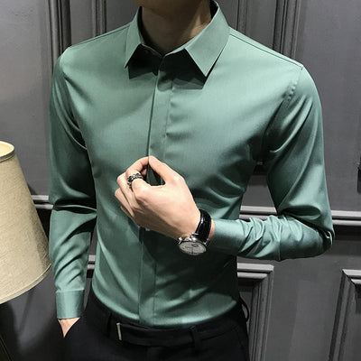 Silvano | Knitterfreies Button-Down-Hemd für Herren