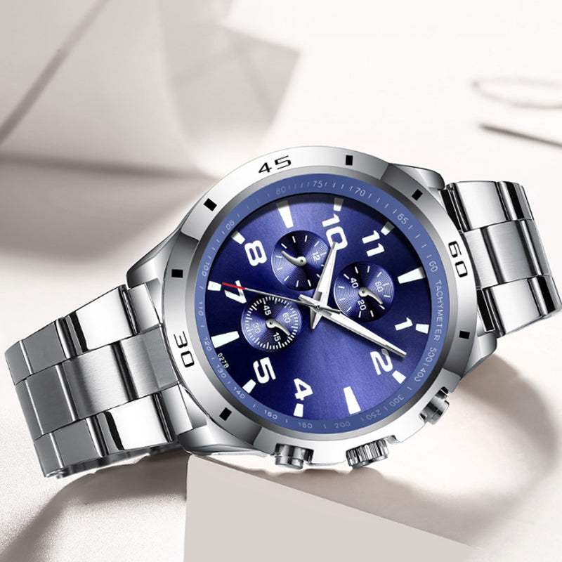 Sullivan | Modische wasserdichte Quarzuhr mit Leuchtziffern