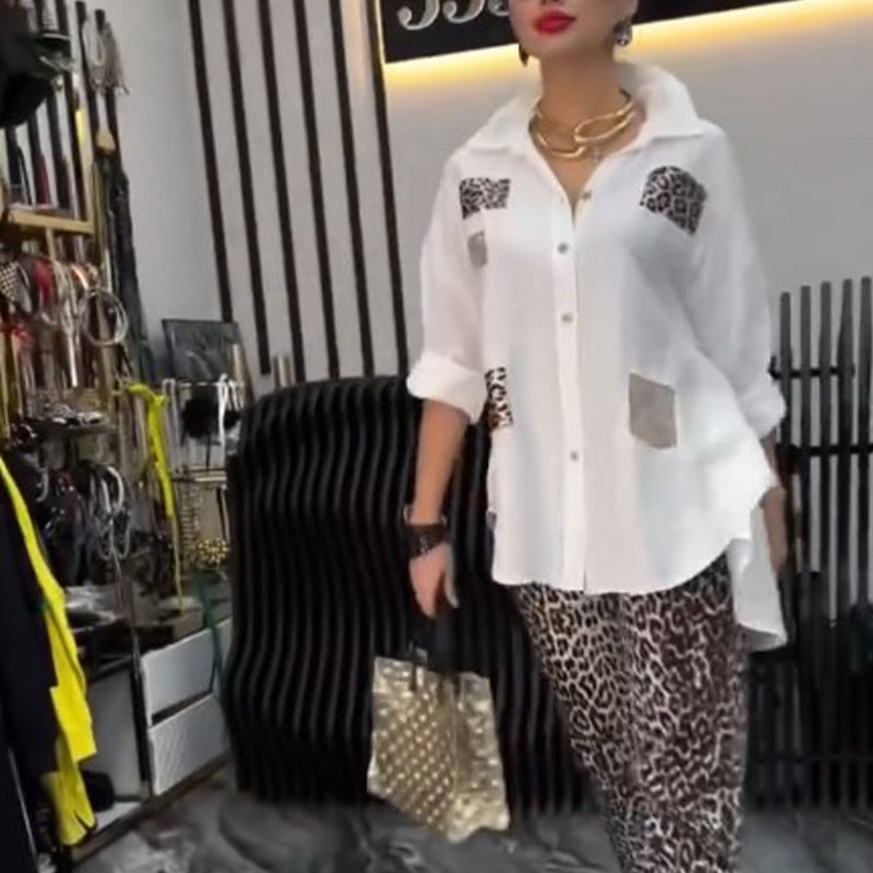 Blane | 2-teiliges Set mit Leopardenmuster für Damen