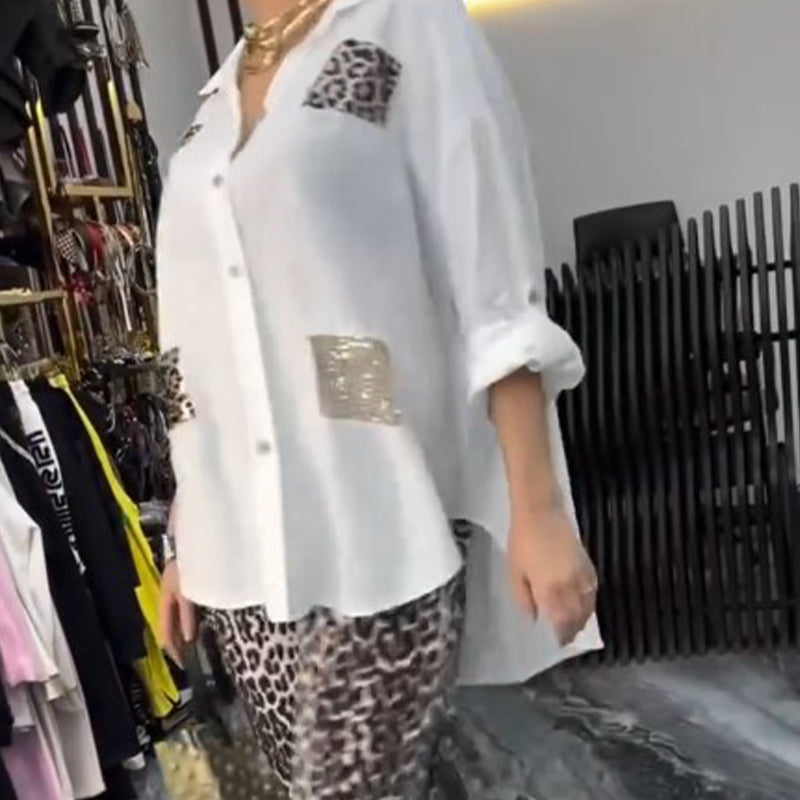 Blane | 2-teiliges Set mit Leopardenmuster für Damen