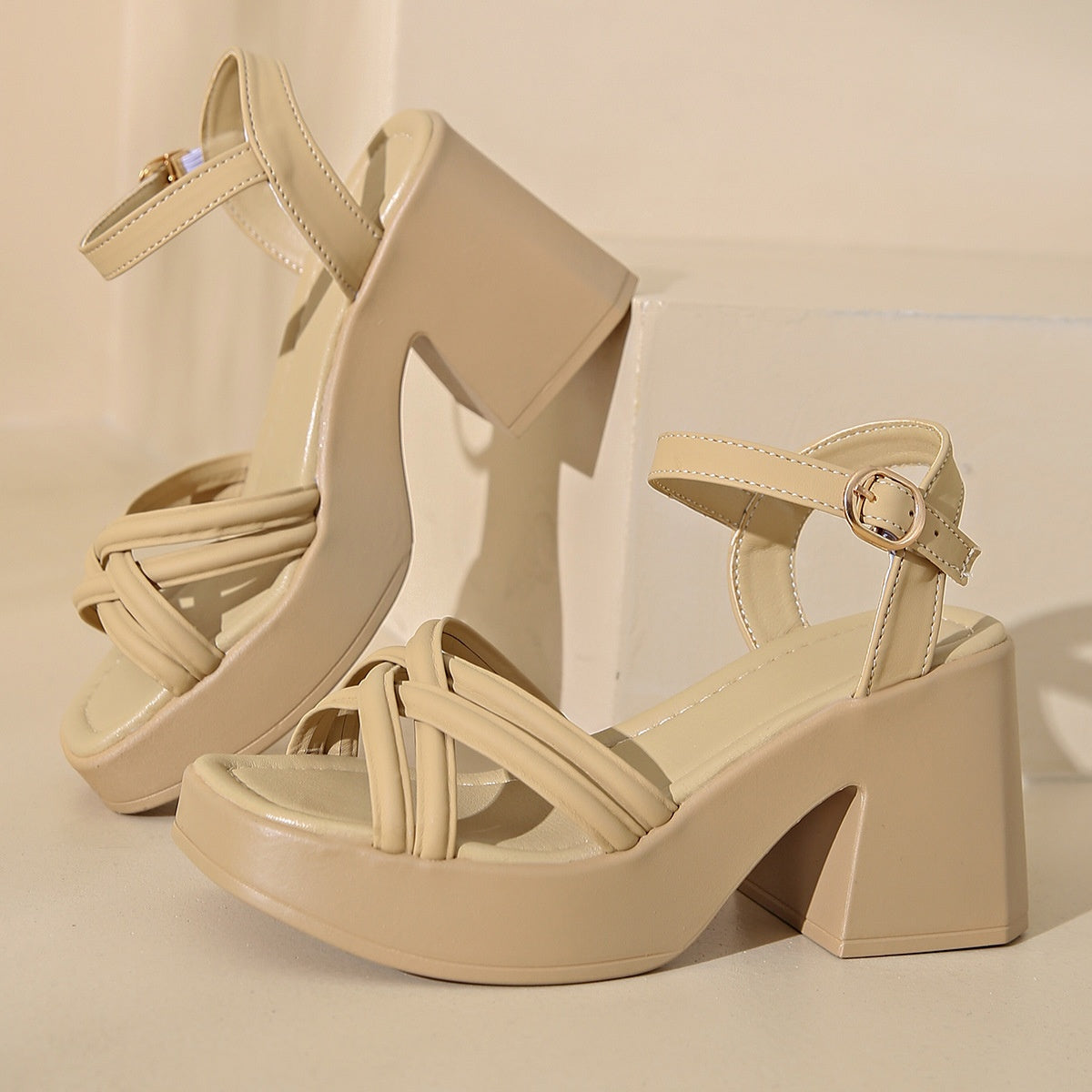 Lina | Orthopädische offene High Heels Sandalen für Damen