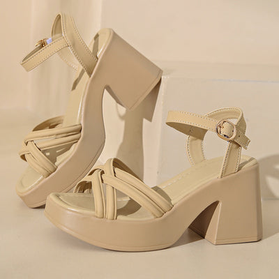 Lina | Orthopädische offene High Heels Sandalen für Damen