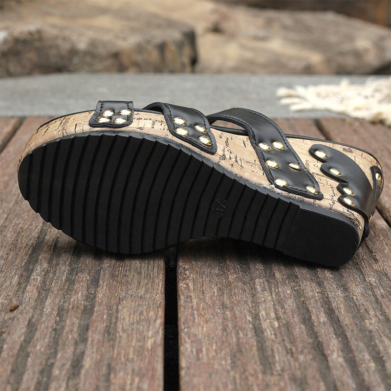 Kieran | Keilabsatz-Sandalen mit Plateau und Komfort für Damen