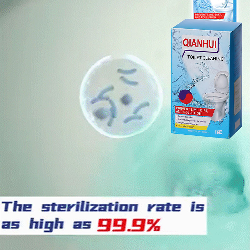 Hugh | WC-Reinigungstabletten mit Zitronenduft