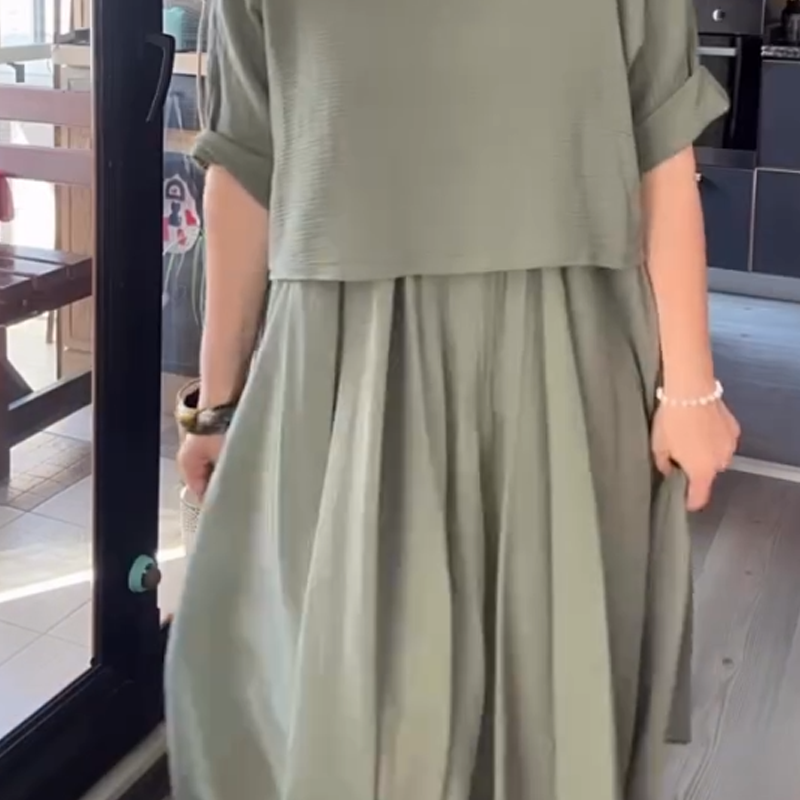 Larissa | Bequemes und elegantes zweiteiliges Set