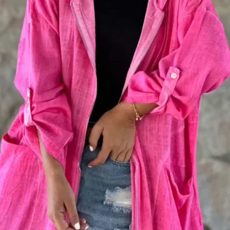 Zackary | Damen leichte Jacke mit Kapuze