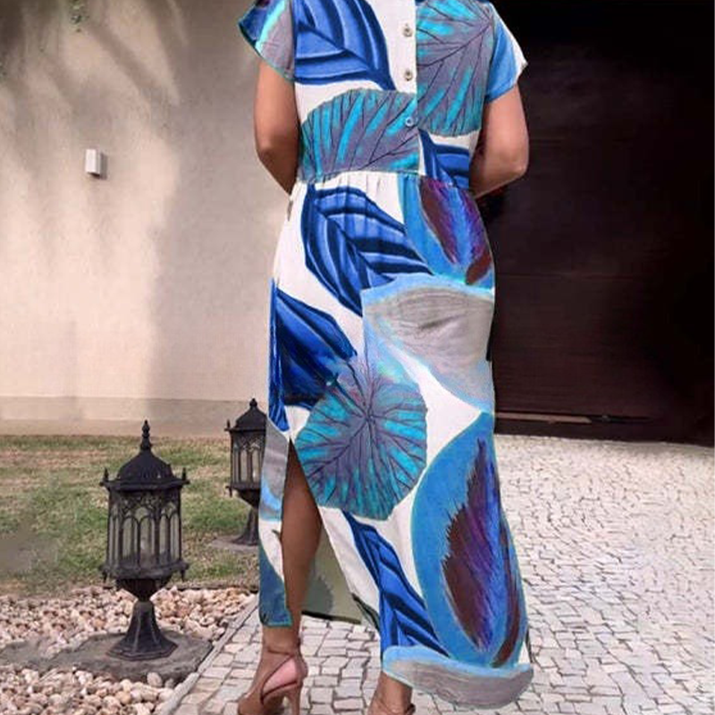 Clara | Damenkleider mit kurzen Ärmeln und rundem Ausschnitt