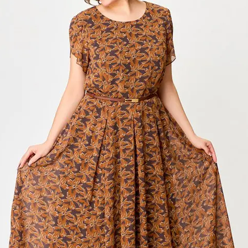 Skyler | Lässiges Kleid mit Gürtel