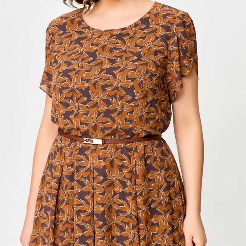 Skyler | Lässiges Kleid mit Gürtel