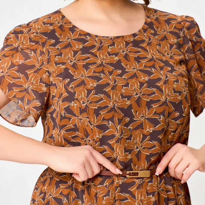 Skyler | Lässiges Kleid mit Gürtel